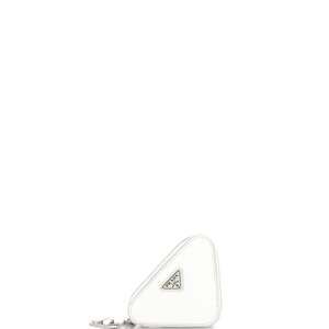 Prada Triangle Pouch Bag With Chain #233139P86B